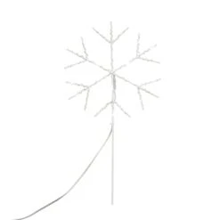 Lights4fun, Inc. 6" Snowflake Battery Operated Micro Cool White LED Christmas Tree Topper Decoration -National Tree Company Sale Shop 21UolCjnMeL