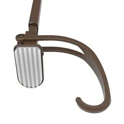 [Front Door Garland Hanger] - Adjustable To Different Door Widths | Heavy-Duty Cast Iron | Decorative Christmas Decor | No Nails Or Screws - No Damage To Your Door (Double Door, Mocha Brown) -National Tree Company Sale Shop 31271YzxzfL