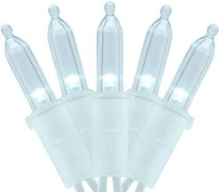 YULETIME Warm White LED Christmas Lights With White Wire, 66 Feet 200 Count UL Certified Commercial Grade LED Holiday String Light Set (Warm White - White Wire) -National Tree Company Sale Shop 31AIwwF3XdL. AC