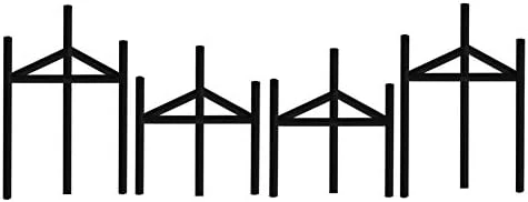 Jiyimi Christmas Black Candle Holders Set Of 4 For Table Centerpiece Geometric Straight Triangle Candlestick Holder Metal Iron Fireplace Candelabras Supports Ideal For Wax Pillar Candles 9 Jiyimi Christmas Black Candle Holders Set Of 4 For Table Centerpiece Geometric Straight Triangle Candlestick Holder Metal Iron Fireplace Candelabras Supports Ideal For Wax Pillar Candles - Image 7