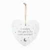 Sass & Belle Hanging Decoration, White, One Size -National Tree Company Sale Shop 31O6CC2JWxS