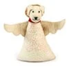 ARCADIA HOME Handmade Felt Dog Angel Tree Topper In White -National Tree Company Sale Shop 31P3NGL7muL