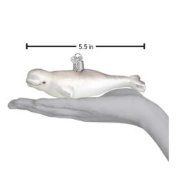 Old World Christmas Beluga Whale -National Tree Company Sale Shop 31WgUsWcB2L