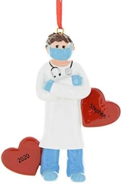 Personalized Medical Ornament - Doctor Ornaments, Nurse Christmas Ornament 2022, Medical Profession Ornaments, Physician Assistant Gifts - Super Doctor - Free Customization -National Tree Company Sale Shop 31ci8oVfNlL. AC