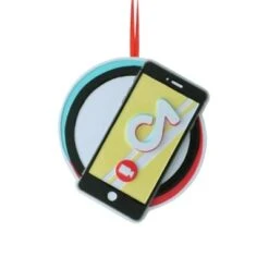 Personalized Phone App Ornaments - Teen Ornaments, Phone Ornament, App Theme Party Decorations, Cell Phone Christmas Ornament, Smart Phone Decor - Teen Girl 2022 - Free Customization -National Tree Company Sale Shop 31hg2O9JYiL