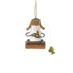 Midwest CBK S'mores Ice Fisherman Resin Christmas Ornament -National Tree Company Sale Shop 31i1KoWEp6L