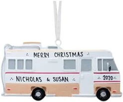 UniqXmas Personalized RV Christmas Ornament 2023 - Free Customization | Pop Up Christmas Camper, Travel Trailer, Motorhome Winter Vacation For Xmas Tree | First-Time RVer Keepsake - Custom Name & Year -National Tree Company Sale Shop 31jwZGz5LzL. AC