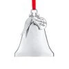 Klikel Christmas Bell Ornament - Shiny Silver Christmas Ornament - Ornament With Angel Wing And Heart Charms - It's A Wonderful Life Bell Ornament For Christmas Tree - Silver Bell With Gift Box -National Tree Company Sale Shop 31rmtGw3dYL
