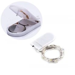 24 Pack Fairy Lights Battery Operated 6.6ft 20 Led Mini String Lights Silver Wire Starry Lights For DIY Wedding Party Festival Halloween Christmas (Cool White) -National Tree Company Sale Shop 31xPwpgIVhL