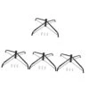 NOLITOY 4 Pcs Christmas Tree Iron Tripod Foldable Metal Christmas Tree Stand Xmas Tree Supplies Christmas Tree Base L Brackets Heavy Duty Green Accessories Stand For Christmas Tree Metal