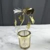 Rotary Candle Holder Christmas Spinning Candle Holders Metal Small Gift Gorgeous Home Decor For Birthday Wedding Party (Horse)