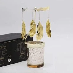 Rotary Candle Holder Christmas Spinning Candle Holders Metal Small Gift Gorgeous Home Decor For Birthday Wedding Party (Horse) -National Tree Company Sale Shop 411cEkrJSL. AC