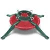 Jack Post 95-6464 Christmas Tree Stand, 4-Leg Steel, Holds 5.5-in. Trunk Diameter, 27-in Base - Quantity 1