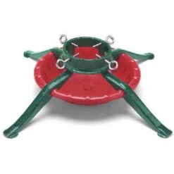 Jack Post 95-6464 Christmas Tree Stand, 4-Leg Steel, Holds 5.5-in. Trunk Diameter, 27-in Base - Quantity 1