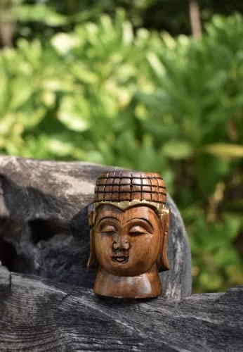 Handcrafted T Light Holder Lucky Charm Tealight Candle Stand T-Light Holder For Christmas Festival Décor Decoration, Gifts, Decorative Lighting (Buddha Face) 4 Handcrafted T Light Holder Lucky Charm Tealight Candle Stand T-Light Holder For Christmas Festival Décor Decoration, Gifts, Decorative Lighting (Buddha Face) - Image 2