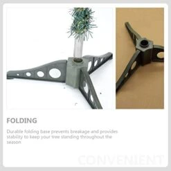 LUOZZY 4 Pcs Christmas Tree Base Stand Artificial Plastic Tree Leg 4 Foot Folding Christmas Tree Stand Replacement Tree Holder For Xmas -National Tree Company Sale Shop 412avBQ21hL