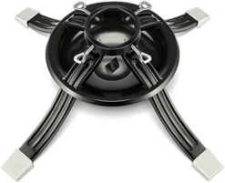 Roowest Christmas Tree Stand For Live Tree, Real Christmas Tree Base Dark Green Metal Holiday Xmas Tree Stands (L, Fits For 2-4.8 Inches Trunk, 1.5 Gallon) -National Tree Company Sale Shop 4137uDhCSVL. AC