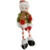WeRChristmas Pre-Lit Novelty Sitting Snowman With LED Light Up Body Christmas Decoration - Size 50cm, 50 X 16 X 10 Cm, Multicolour -National Tree Company Sale Shop 413KCmhZnmL
