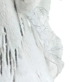 Windy Hill Collection White & Silver Downy Softness 14" Angel Standing Christmas Tree Topper Or Table Top 514003 -National Tree Company Sale Shop 413fQBwzoKL