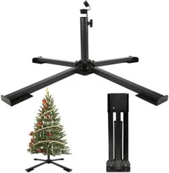 Artificial Christmas Tree Stand, Fake Christmas Tree Base For 4Ft To 7.5Ft Christmas Tree, Fits 1-1.42 Inch Tree Pole, Black 12 Artificial Christmas Tree Stand, Fake Christmas Tree Base For 4Ft To 7.5Ft Christmas Tree, Fits 1-1.42 Inch Tree Pole, Black -National Tree Company Sale Shop 414fxYU3dhL. AC