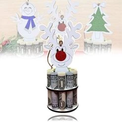 Iik Christmas Unique Money Holder, New Unique Handmade Wooden Xmas Tree, Christmas Desktop Home Ornaments, Christmas Tree, Reindeer, Snowman Money Holder, Funny Ideas Gift (Tree) -National Tree Company Sale Shop 415jT5vLMCL. AC