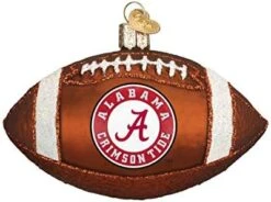 Old World Christmas University Of Alabama Glass Blown Ornaments For Christmas Tree Football -National Tree Company Sale Shop 415phLSK4jL. AC