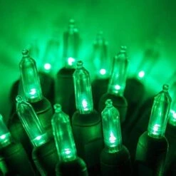 50 T5 Blue Christmas Tree Lights, 25.5' LED Christmas Lights Mini Lights Indoor-Outdoor Christmas String Lights Holiday Lights -National Tree Company Sale Shop 416jfoPHtQL. AC