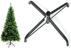 B/A Christmas Tree Stand, 40/50/60 Cm Artificial Christmas Tree Holder Base Bracket| Folding Iron Christmas Tree Stand | Heavy Duty Metal Universal Fits 0.75/0.87/1.26 Inch Pole Artificial Trees -National Tree Company Sale Shop 417HOsliWmL. AC 1