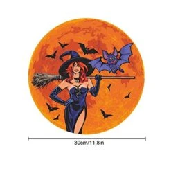 GENERIC Halloween Luminous Luminous Moon Festival Decoration Fluorescent Wall Sticker 30cm 3D Wall Butterflies Light And -National Tree Company Sale Shop 417XXSQxlML