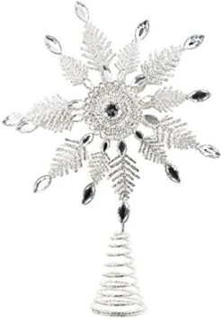 Christmas Tree Topper Sparkling Metal Tree Topper For Christmas Tree Top Decoration And Home Holiday Decor -National Tree Company Sale Shop 417el3lKwCL. AC