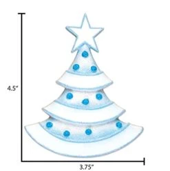 Personalized Christmas Tree Ornaments 2023 - Baby's First Christmas Ornament - Cute Blue-Themed Gift Ideas For Newborn Baby Boy Shower Announcement, Unique Xmas Display Keepsake - Free Customization -National Tree Company Sale Shop 4183arQQp5L