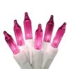 612 Vermont 100 Pink Christmas Lights On A White Wire String, UL Approved, Indoor/Outdoor Use, 18’ Of Lighted Length, 20’ Of Total Length -National Tree Company Sale Shop 4188gzaauEL