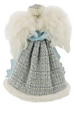 Windy Hill Collection 14" Inch Standing Blue Ocean Angel Christmas Tree Topper Or Table Top 514101 -National Tree Company Sale Shop 419JWVsNzoS
