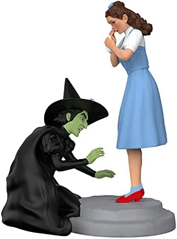 Hallmark Keepsake Christmas Ornament 2021, The Wizard Of Oz Wicked Witch Of The West And Dorothy Give Me Those Slippers! 8 Hallmark Keepsake Christmas Ornament 2021, The Wizard Of Oz Wicked Witch Of The West And Dorothy Give Me Those Slippers! - Image 6