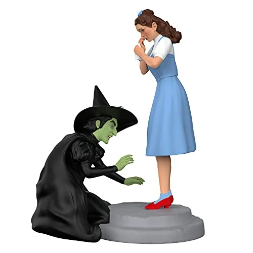Hallmark Keepsake Christmas Ornament 2021, The Wizard Of Oz Wicked Witch Of The West And Dorothy Give Me Those Slippers! 3 Hallmark Keepsake Christmas Ornament 2021, The Wizard Of Oz Wicked Witch Of The West And Dorothy Give Me Those Slippers!