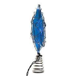 Kurt Adler UL 10-Light LED Silver And Blue Hanukkah Star Shimmer Treetop -National Tree Company Sale Shop 41AWiAQtJhL