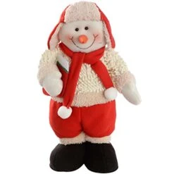 WeRChristmas Standing Snowman Christmas Decoration-43cm, 43cm, Multicolour -National Tree Company Sale Shop 41AlTkOD20L