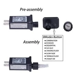 Amadecohome Curtain Lights, Pink 8 Modes LED String Lights For Garden, Teen Girls' Room, Party, Window, Wall And Valentines Day Decor -National Tree Company Sale Shop 41AsAJ0NacL