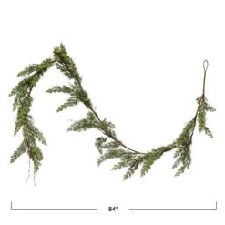 Creative Co-Op 72" L Faux Cedar Garland, Green -National Tree Company Sale Shop 41CCeydKrrL
