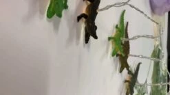 YEAMAR Crocodile Toy String Lights 8LED 5.6FT Novelty Light Battery Operated With Kids Gift Indoor String Lights Home Bedroom Party Birthday Decoration (Warm White) -National Tree Company Sale Shop 41Cmx0l2w9L