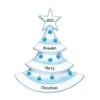 Personalized Christmas Tree Ornaments 2023 - Baby's First Christmas Ornament - Cute Blue-Themed Gift Ideas For Newborn Baby Boy Shower Announcement, Unique Xmas Display Keepsake - Free Customization -National Tree Company Sale Shop 41DNspX2VhL