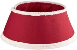 DII Christmas Tree Collar Decorative Cover For Metal Stand Of Artificial Or Live Holiday X-mas Tree , 18" Top Diameter, 24" Base Diameter, 12" Height, Farmhouse Buffalo Check, Black & White -National Tree Company Sale Shop 41Dl1QWq72L. AC