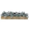 Fraser Hill Farm Glittery Pine Christmas Tabletop Candle Holder, 42 Inch Length | With White Berries And Ornament Balls | Holds 5 Pillar Candles | Perfect Holiday Decoration | F042CHTT008-0SN -National Tree Company Sale Shop 41Dnms2ijIL