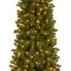 National Tree Company Pre-Lit 'Feel Real' Artificial Slim Downswept Christmas Tree, Green, Douglas Fir, Dual Color LED Lights, Includes PowerConnect And Stand, 6.5 Feet -National Tree Company Sale Shop 41EKmqzAzHL
