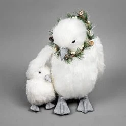 11cm Bird Christmas Tabletop Centrepiece Decorations Showpieces Home Art & Craft Xmas Party Window Décor -National Tree Company Sale Shop 41FH4YULFRL. AC