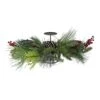 Northlight 32" Iced Mixed Pine Berries And Pine Cones Christmas Pillar Candle Holder -National Tree Company Sale Shop 41GYRMkgDjL