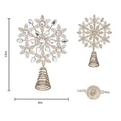 Christmas Tree Topper Sparkling Metal Tree Topper For Christmas Tree Top Decoration And Home Holiday Decor -National Tree Company Sale Shop 41GcvbxkgeL