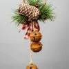 SHATCHI 27cm Hanging Decorations Rustic Bells With Ribbon, Berries And Pinecones Christmas Home Wall Door Jingle Xmas Holiday DIY Decorations, Rustic Red (SHATCHI) 1 SHATCHI 27cm Hanging Decorations Rustic Bells With Ribbon, Berries And Pinecones Christmas Home Wall Door Jingle Xmas Holiday DIY Decorations, Rustic Red (SHATCHI) -National Tree Company Sale Shop 41Hstg97BsL