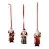 Villeroy & Boch Nostalgic Ornaments Santa Claus Set Of 3, 8x3,5cm, White -National Tree Company Sale Shop 41IMBym1lIL