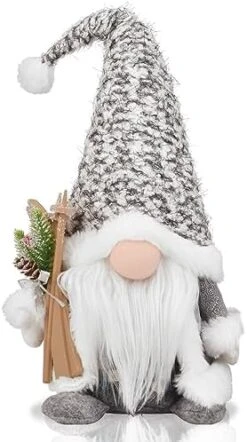 EKARSEN Handcraft Plush Gnome For Decoration, Cute Scandinavian Tomte Dwarf, Sweet Gift For Children, Friends And Christmas -National Tree Company Sale Shop 41K8IYAYGLL. AC